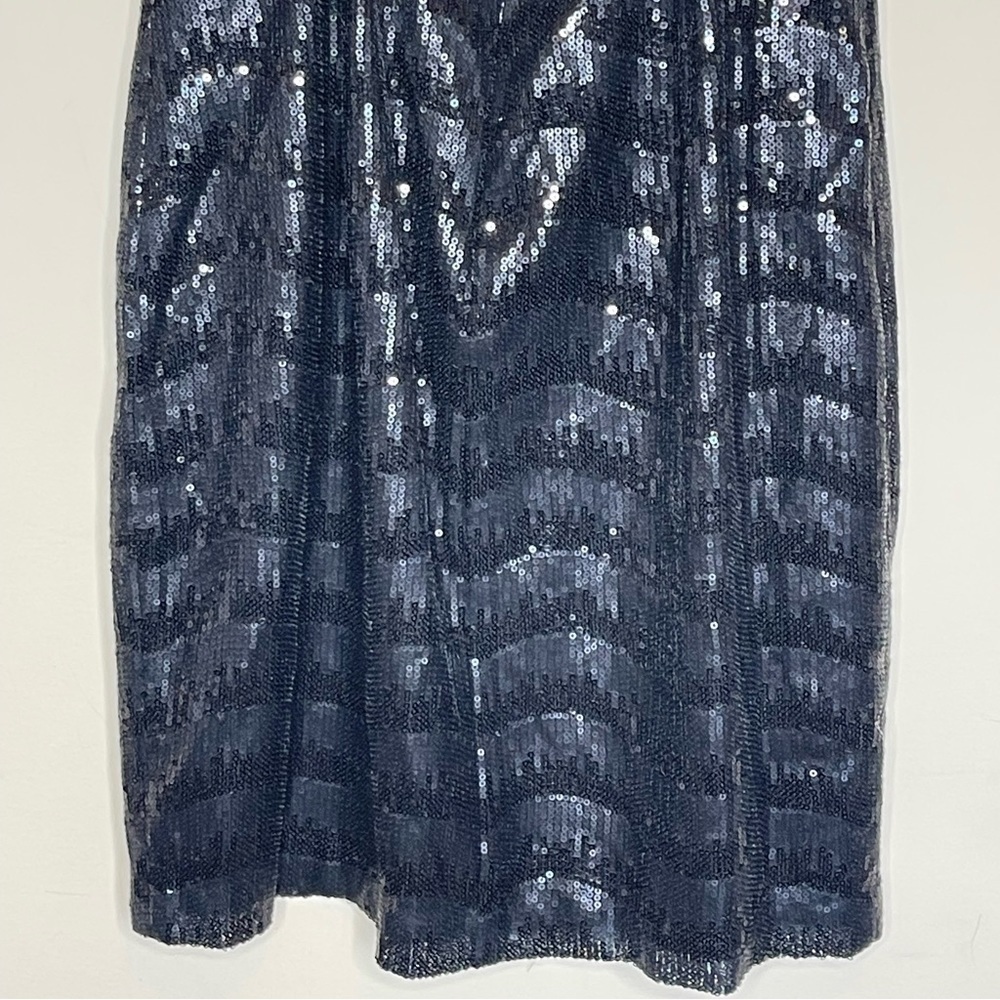 BCBGmaxazria black nera sequin mini dress - Picture 5 of 9